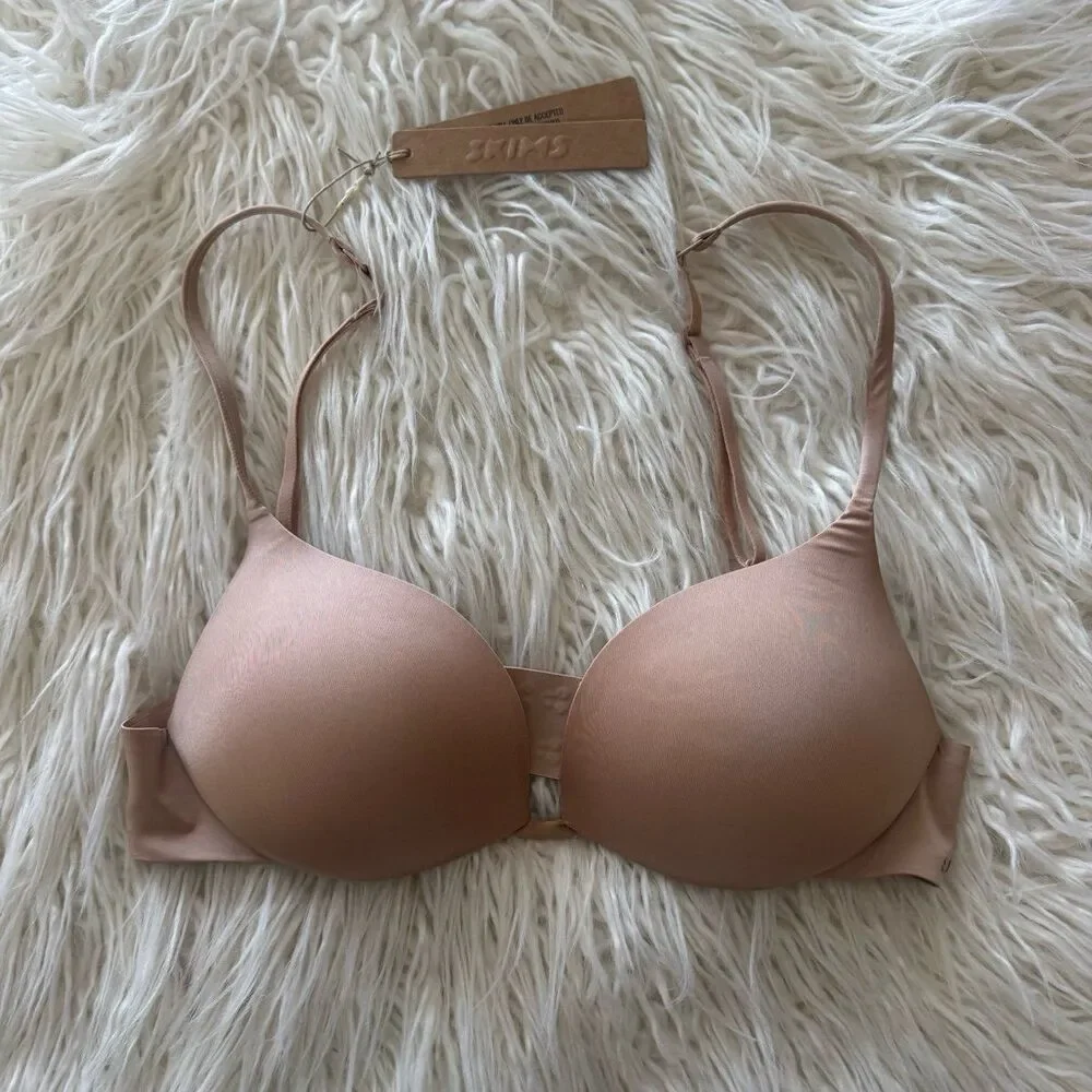 Skims Ultimate Super Push Up Bra Clay Size 32A - Picture 2 of 8